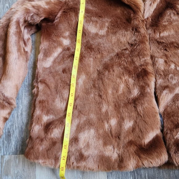 NWT AMUSE SOCIETY FUR JACKET - Picture 7 of 14